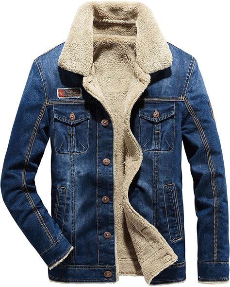 Amazon.com: Sherpa Denim Jacket.